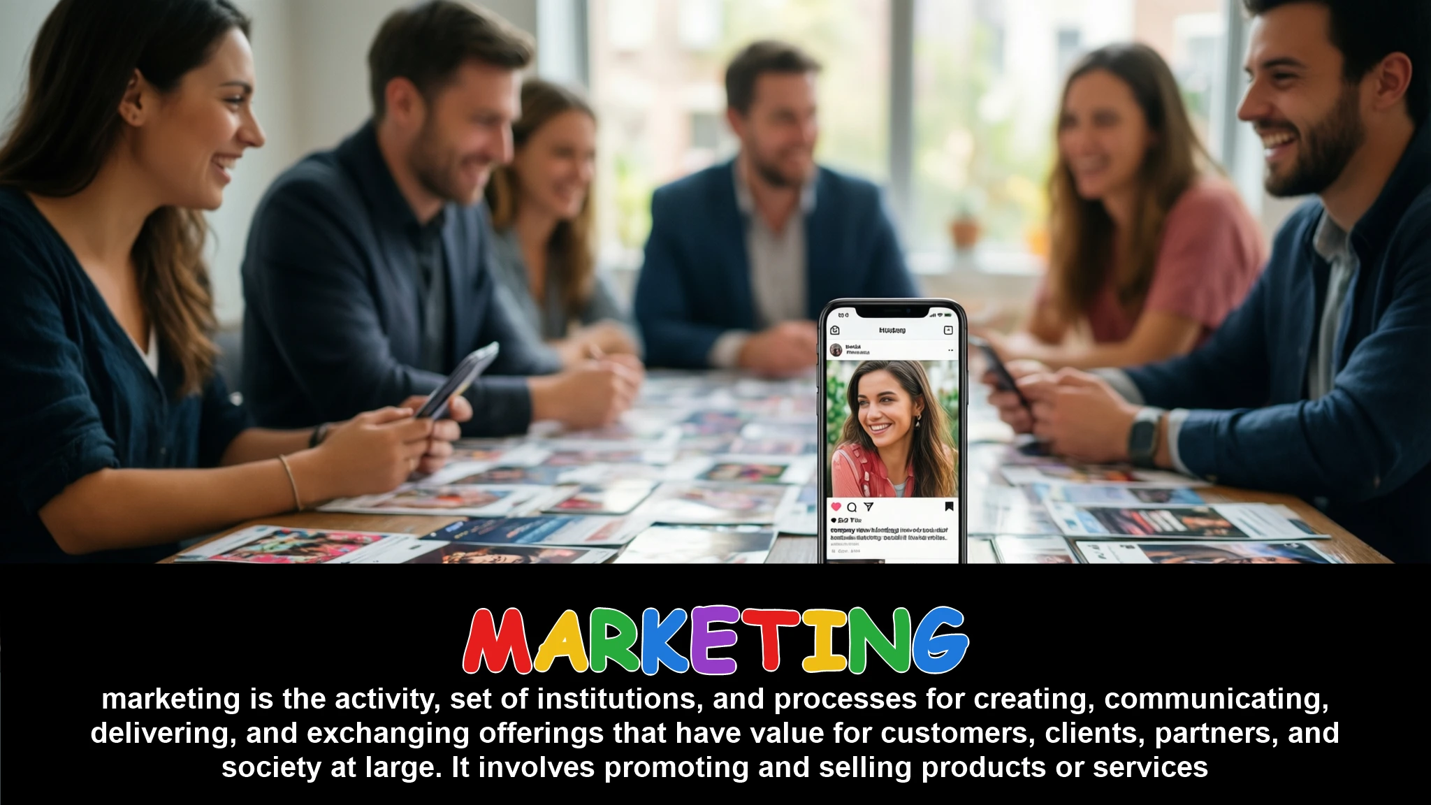 English Illustration for marketing